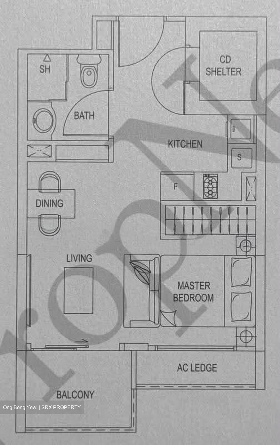 Glasgow Residence (D19), Apartment #610169151